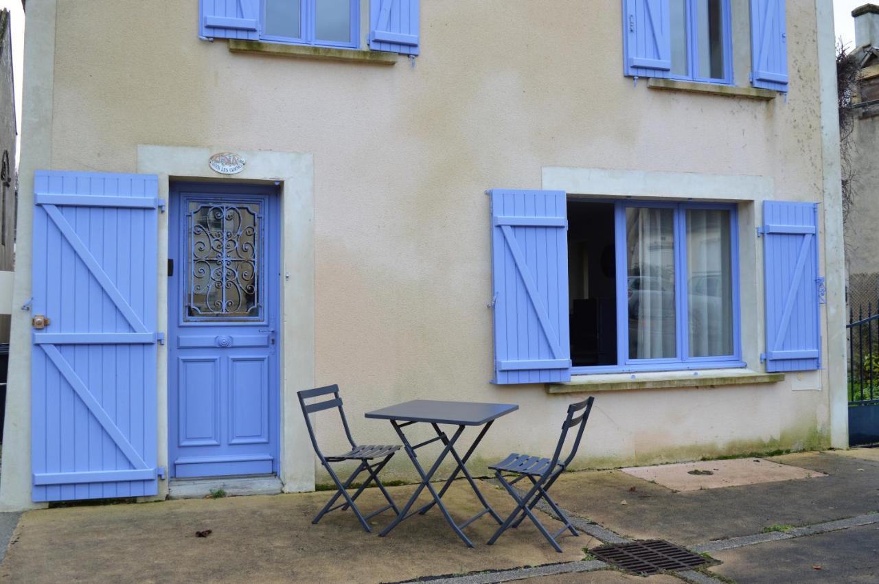 Les Volets Bleus - Duplex Proche Plage Et Centre Arromanches-les-Bains Luaran gambar